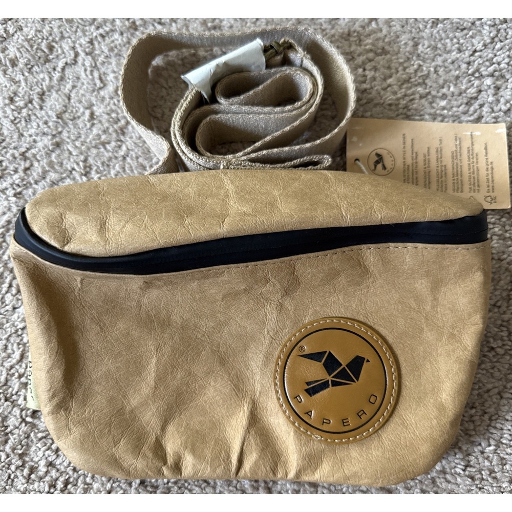 PAPERO Cross bag made of paper | SQUIRREL |‎ Deltabag vegan sustainable